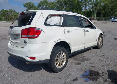 2015 Dodge Journey Sxt из США, поврежденный, VIN 3C4PDDBG3FT640039